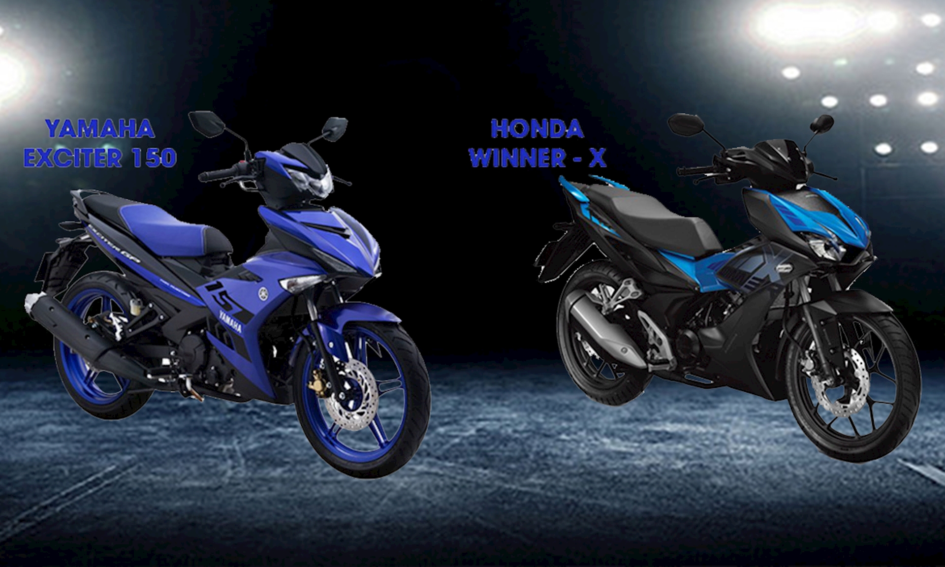 Yamaha Exciter 150 và Honda Winner X