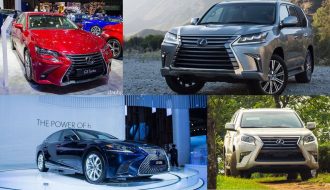 Các dòng xe Lexus trên thị trường Việt Nam